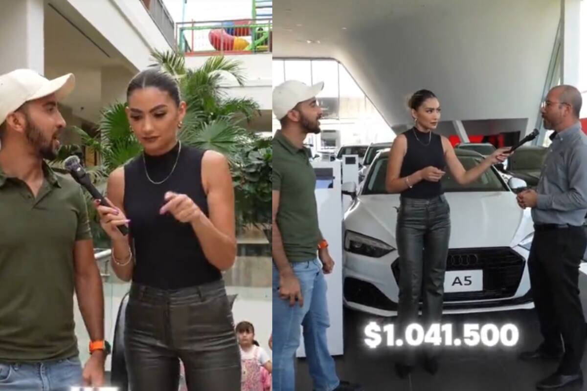 “Te compro lo que quieras si nos sigues”: influencer hace esta dinámica, pero no se espera que uno le pida un Audi nuevo