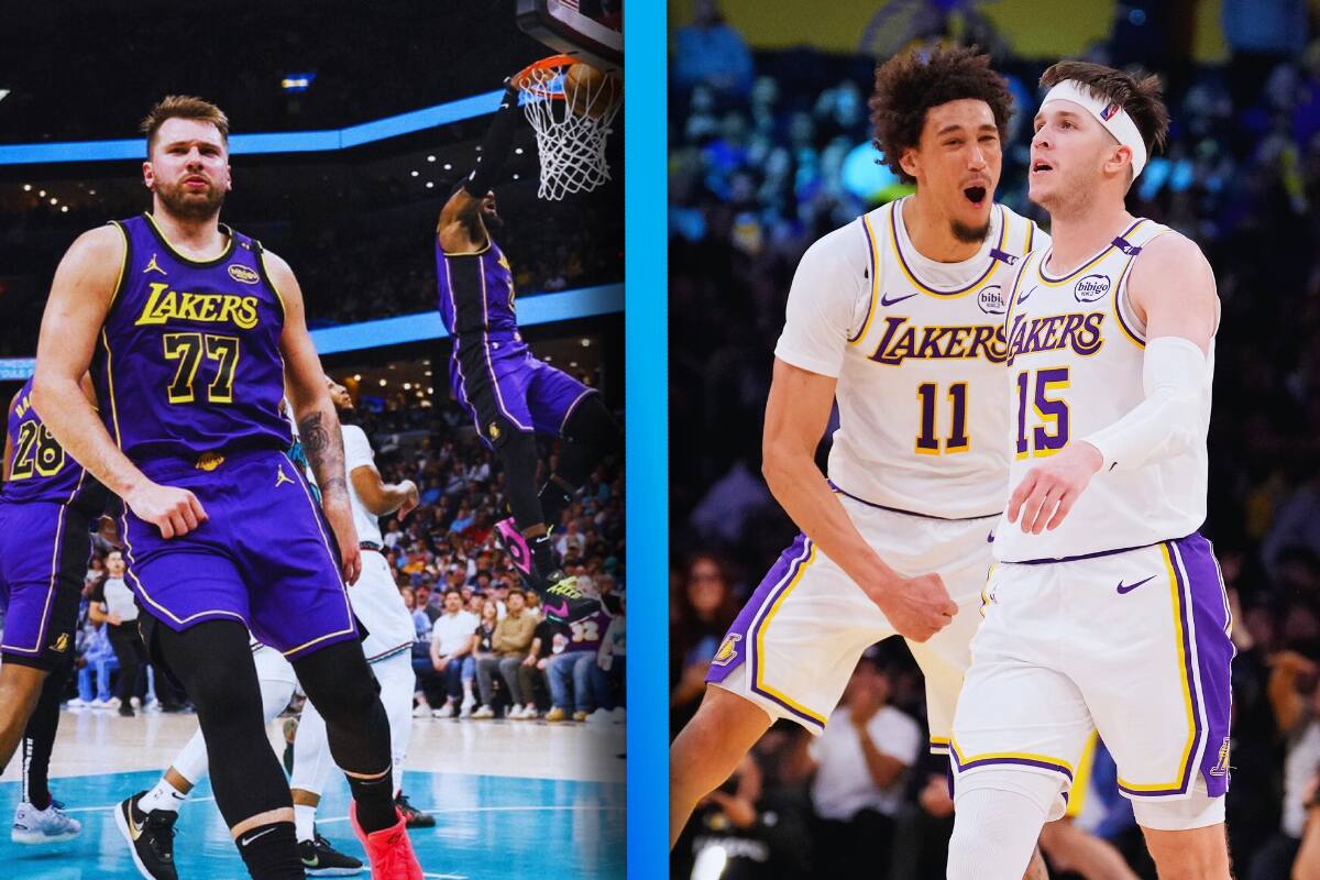 Estrella de los Lakers apunta al campeonato de la NBA tras la llegada de Luka Doncic
