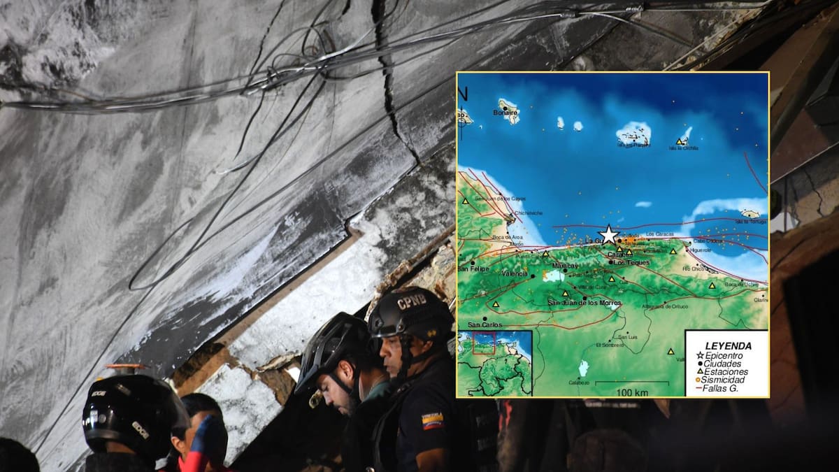 Esa cercanía explica por qué el impacto de los terremotos rebasa lo local. Lo ocurrido en La Guaira afecta a familias que viven ahí, a quienes trabajan en la zona, a turistas internos, al transporte hacia Caracas y a la operación aérea del país. Foto: Sismológico de Venezuela/Xinhua.