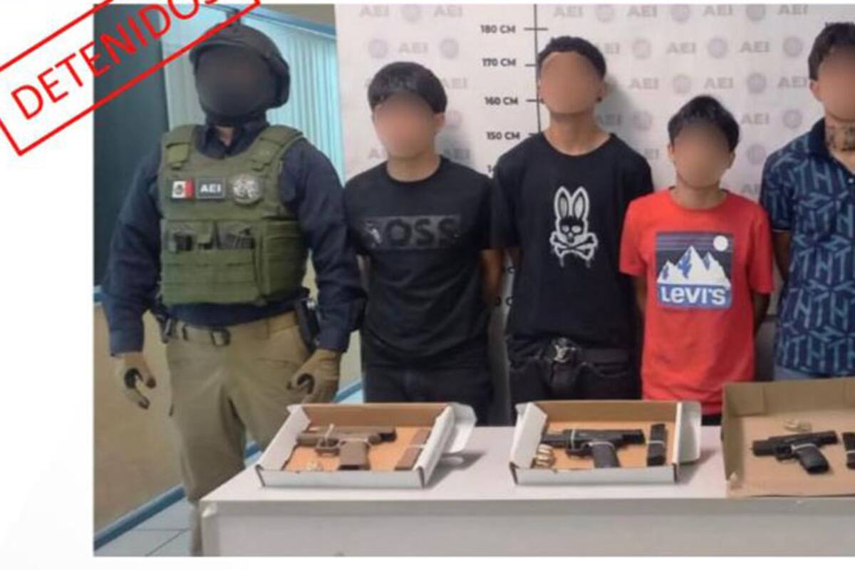 Detienen en Tijuana a banda criminal de jóvenes