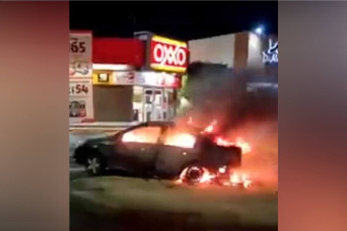 CJNG habría pagado 3 mil pesos por carro incendiado durante la jornada de violencia en Baja California, Guanajuato y Jalisco, confirma medio informativo