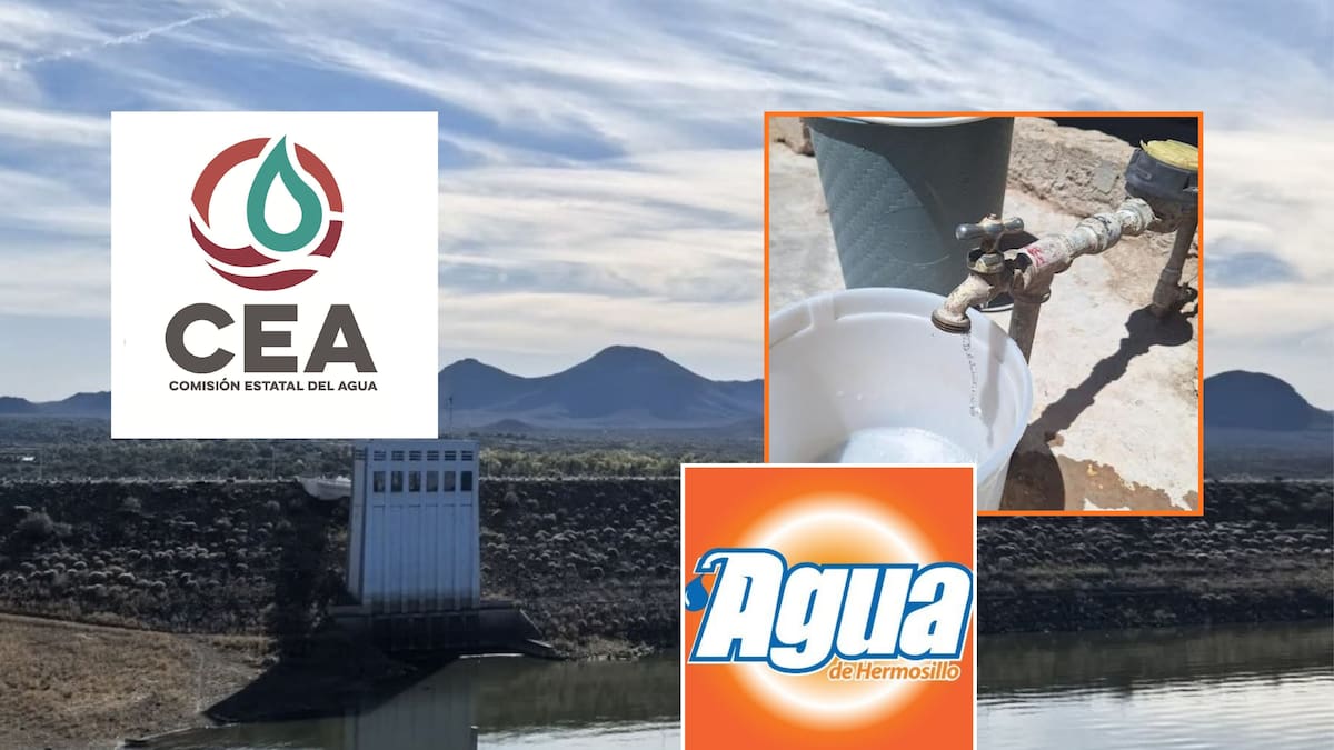 Fallas en El Novillo afectarán el agua en Hermosillo: colonias del sur y centro podrían tener baja presión o falta temporal