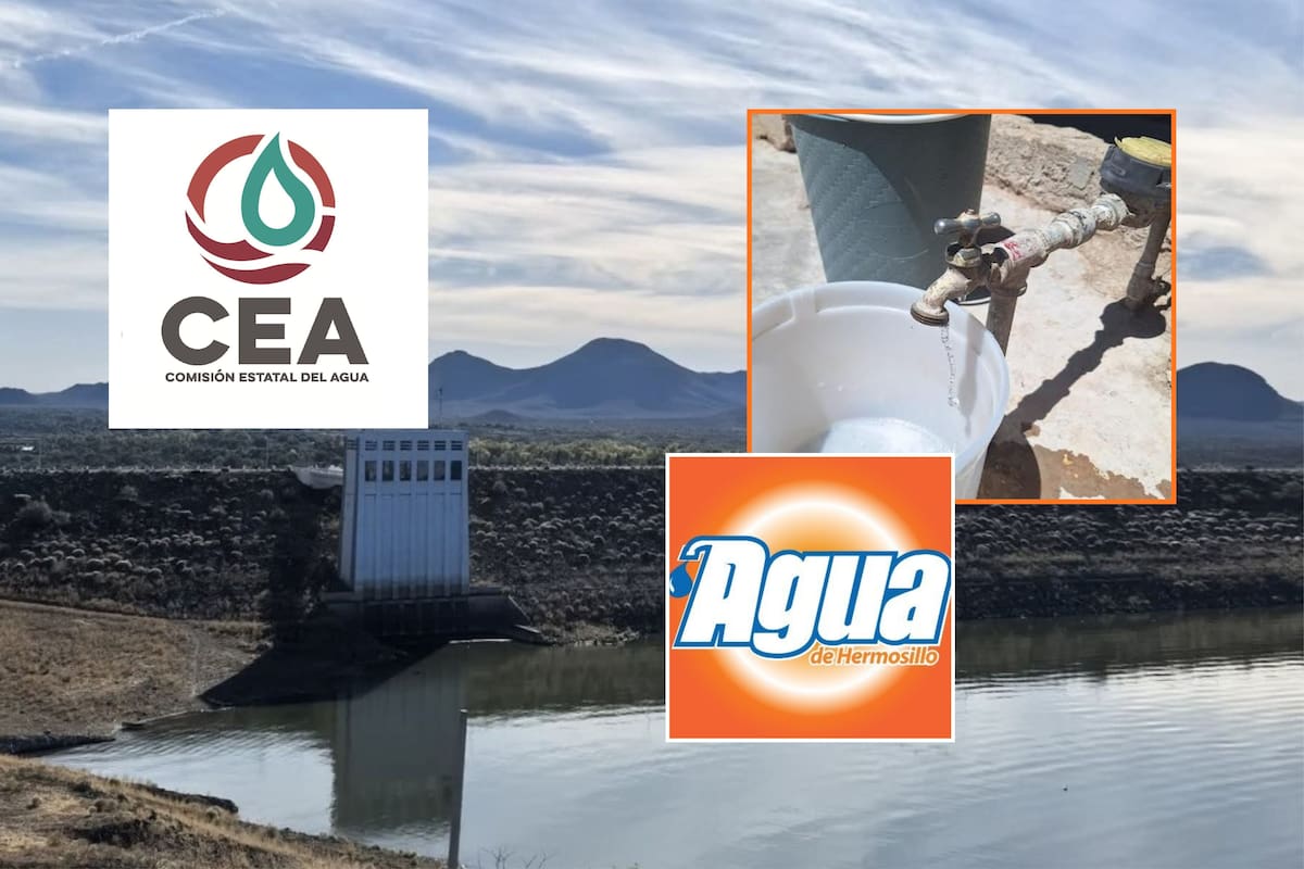 Fallas en El Novillo afectarán el agua en Hermosillo: estas zonas podrían tener baja presión o falta temporal