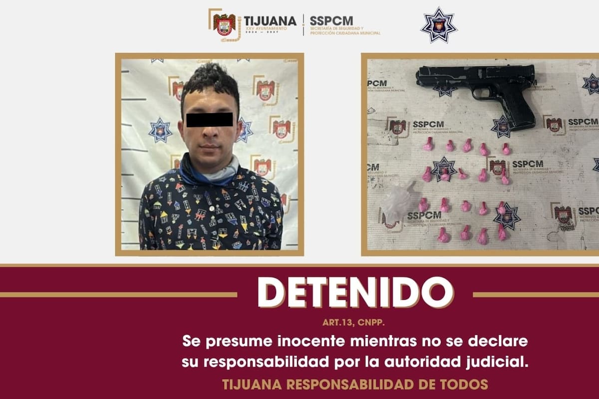 Arrestan a presunto narcomenudista en el Ejido Matamoros