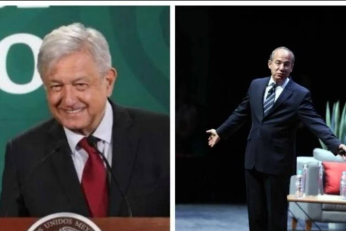 Calderón dice que incendios son culpa de AMLO