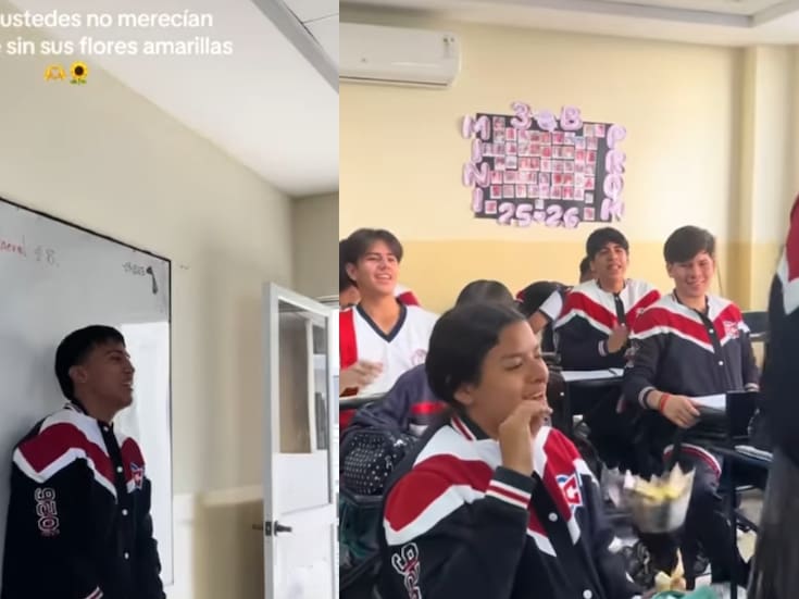 “Ustedes no se merecían quedarse sin sus flores amarillas”: joven sorprende a sus compañeras y causa sensación en redes