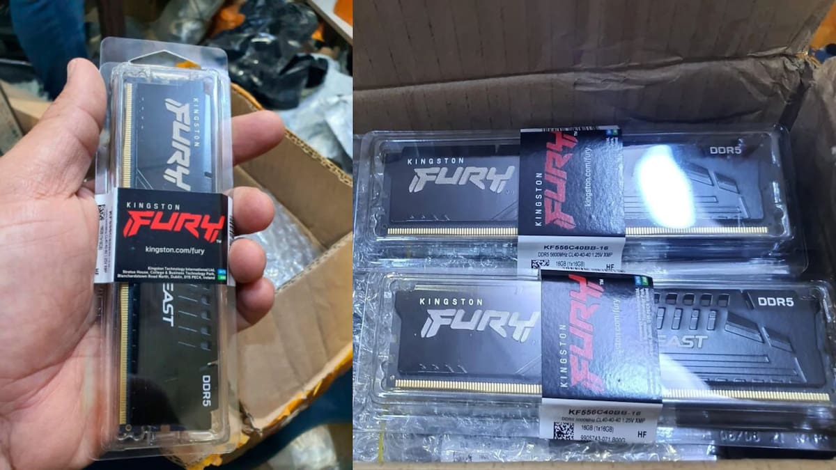 Un hombre pagó 1,700 pesos por un paquete sorpresa de Amazon y recibió más de 119 mil pesos en memorias DDR5, luego de encontrar 40 módulos de 16GB dentro de la caja, en lo que parecía una compra común de productos devueltos