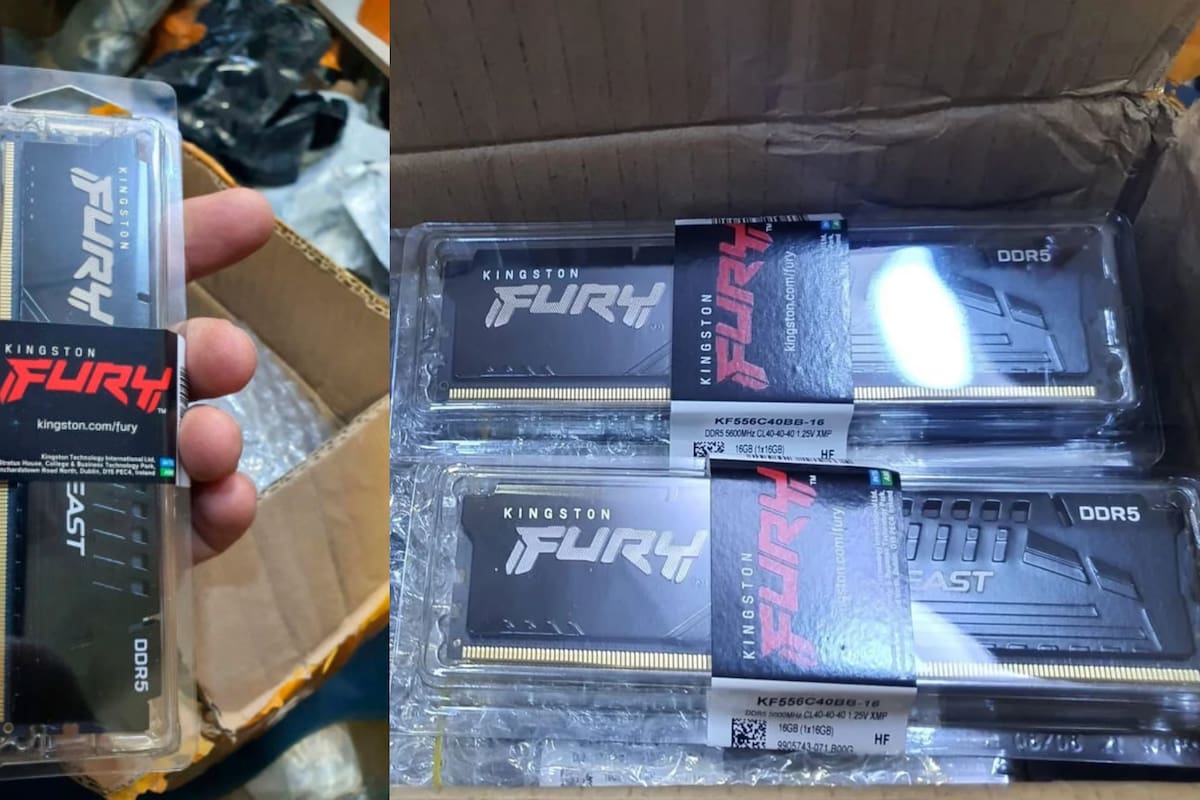Un hombre pagó 1,700 pesos por un paquete sorpresa de Amazon y recibió más de 119 mil pesos en memorias DDR5, luego de encontrar 40 módulos de 16GB dentro de la caja, en lo que parecía una compra común de productos devueltos