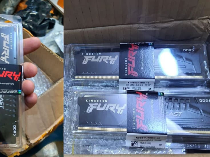 Un hombre pagó 1,700 pesos por un paquete sorpresa de Amazon y recibió más de 119 mil pesos en memorias DDR5, luego de encontrar 40 módulos de 16GB dentro de la caja, en lo que parecía una compra común de productos devueltos