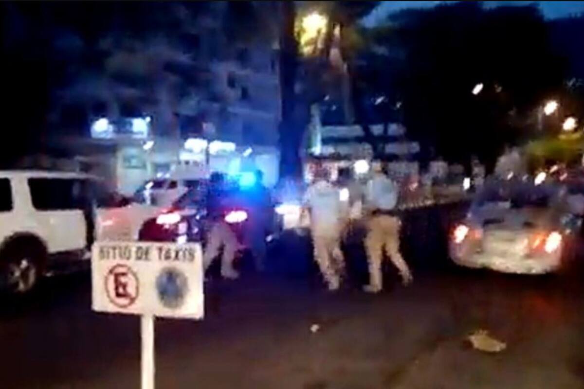 Agreden a agentes de Policía Turística en Acapulco