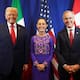 Tras el sorteo del Mundial 2026, líderes de México, Estados Unidos y Canadá sostienen primera cumbre trilateral; “Fue una reunión positiva”, declara Claudia Sheinbaum sobre reunión con Trump y Carney