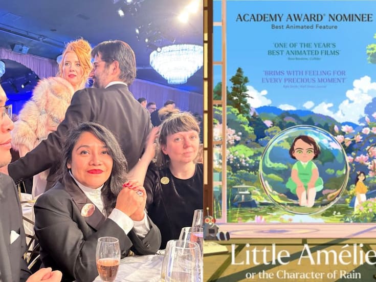 Nidia Santiago, la productora mexicana de “La pequeña Amélie o el carácter de la lluvia”, cinta nominada al Oscar a Mejor Película Animada