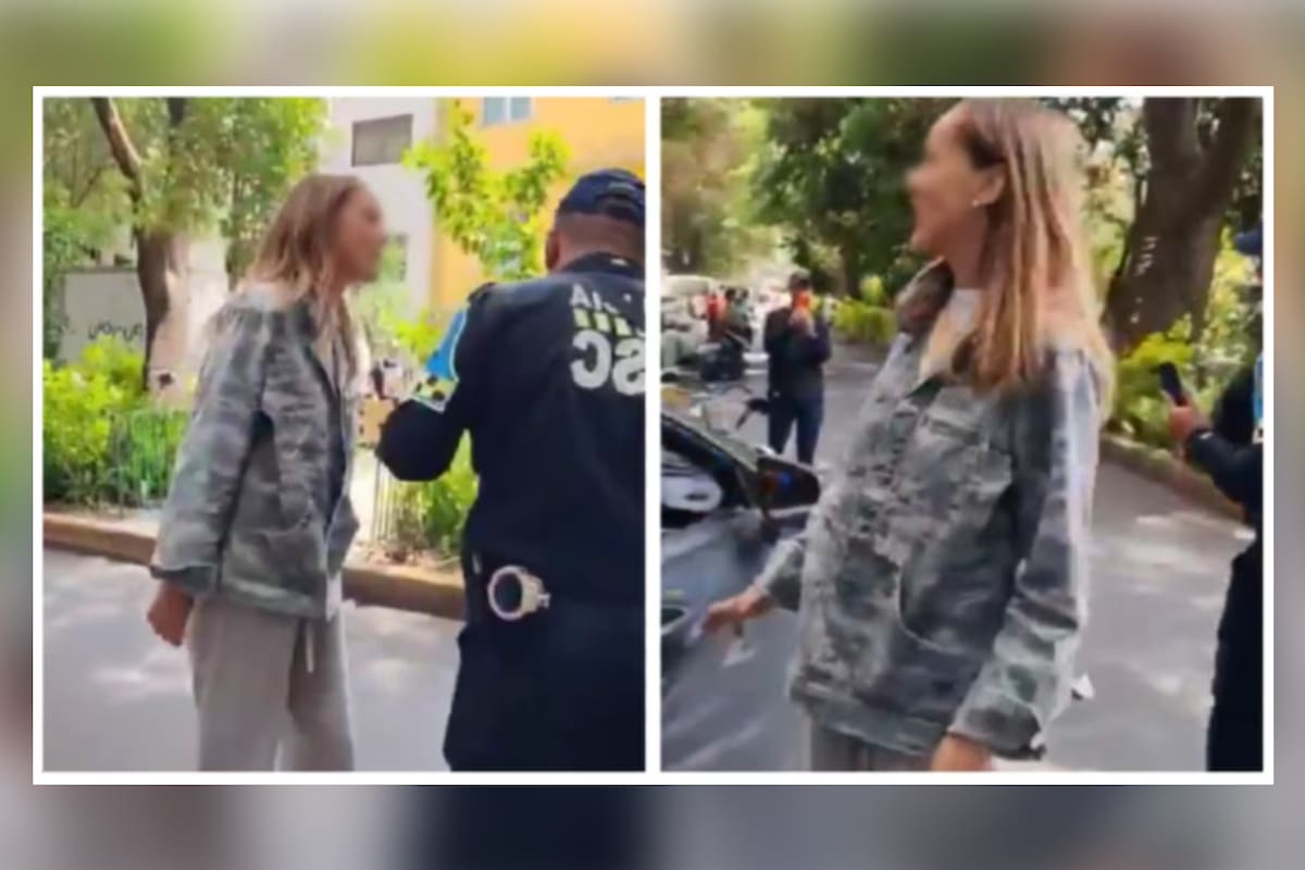 “Odio a los n... como tú”, explota contra policía que le puso “araña” en la llanta de su Mercedes-Benz y la bautizan Lady Racista