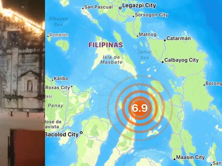 Terremoto de magnitud 6.9 sacude Filipinas: al menos seis muertos y decenas de heridos