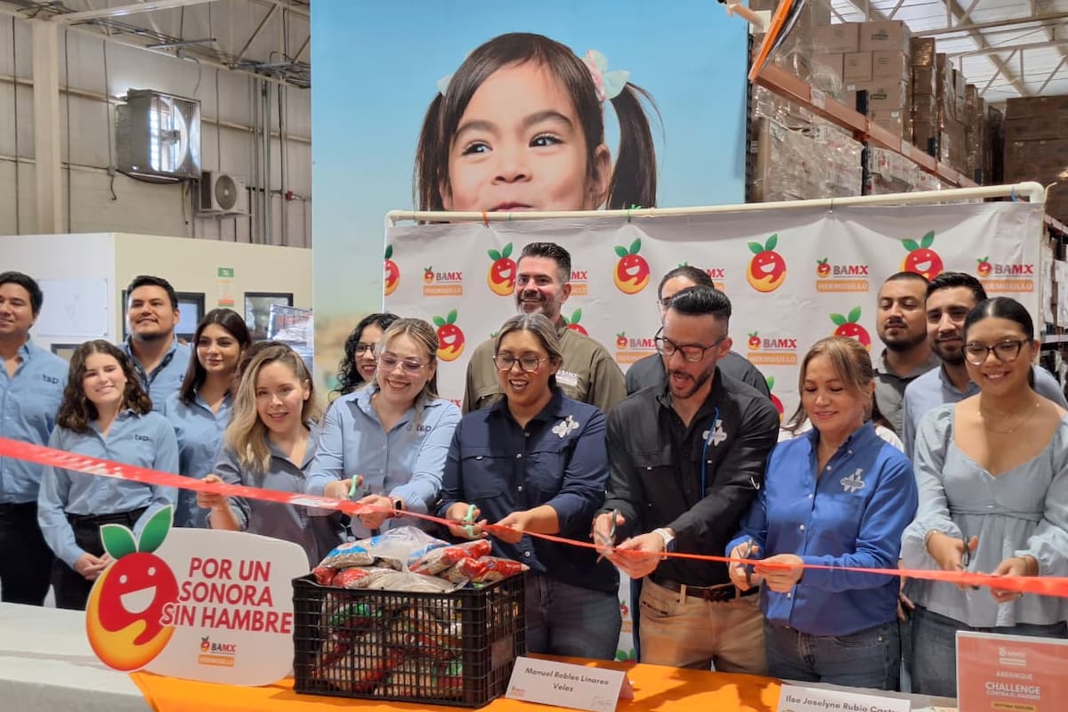 Banco de Alimentos de Hermosillo proyecta recolectar hasta 15 toneladas de frijol en su séptims edición del “Challenge Contra el Hambre”