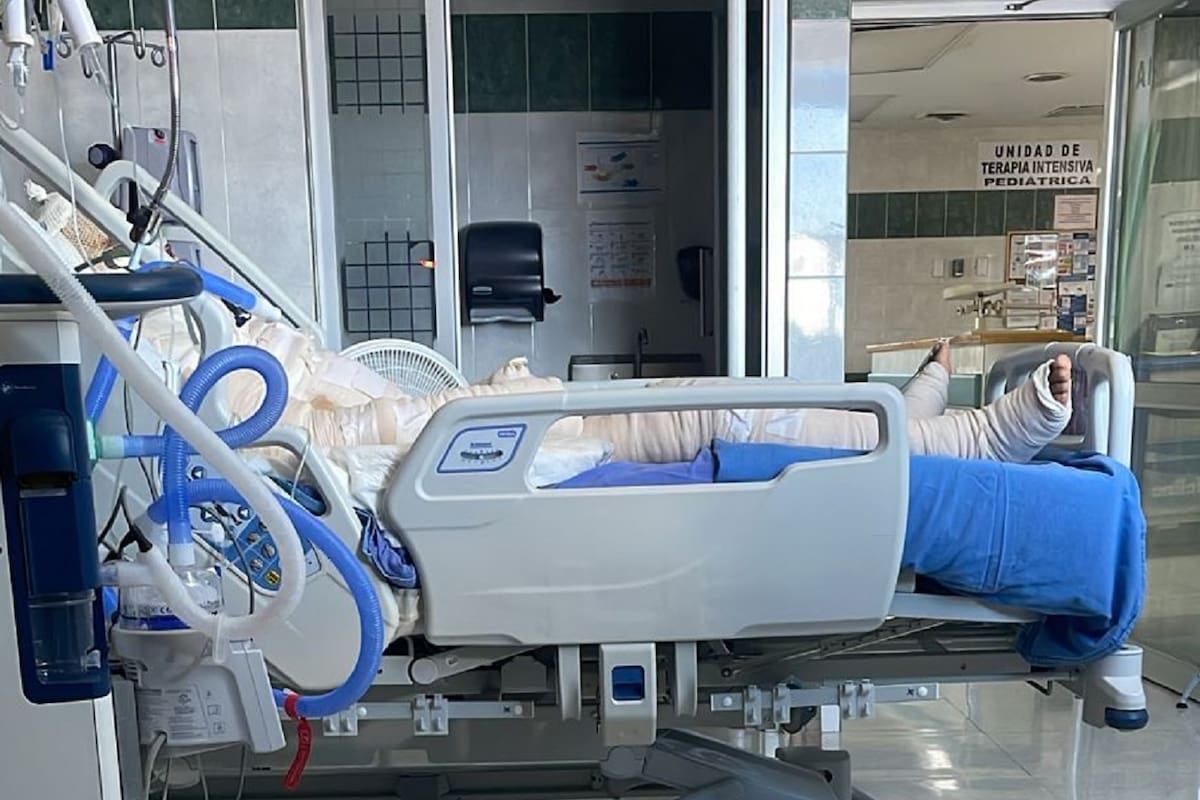 Trasladan a hombre con quemaduras graves de Tijuana a Chihuahua; familia pide apoyo