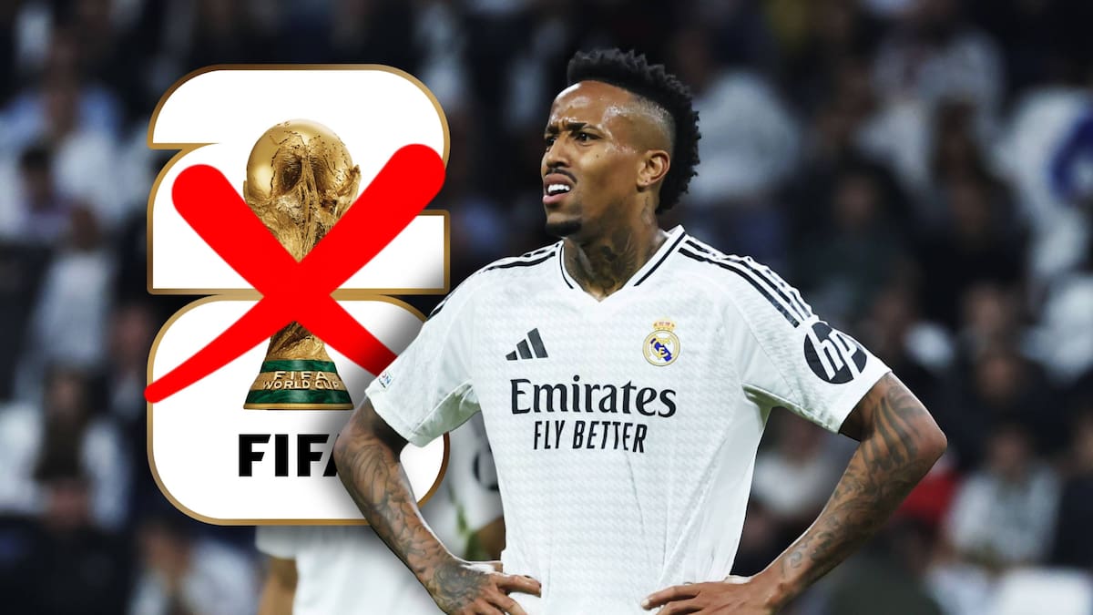 Éder Militão será operado, quedará fuera de la temporada con el Real Madrid y se pierde el Mundial 2026 con Brasil