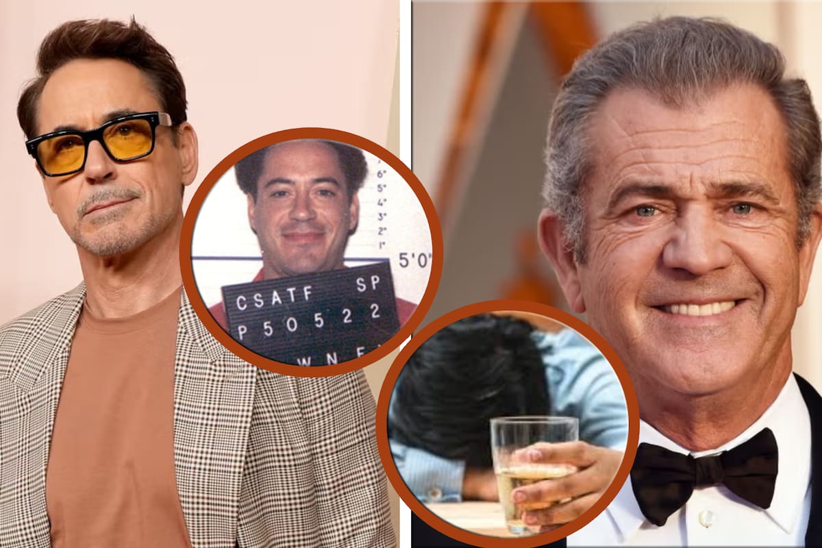 Este fue el consejo que Mel Gibson le dio a Robert Downey Jr. para ayudarlo con su adicción al alcohol