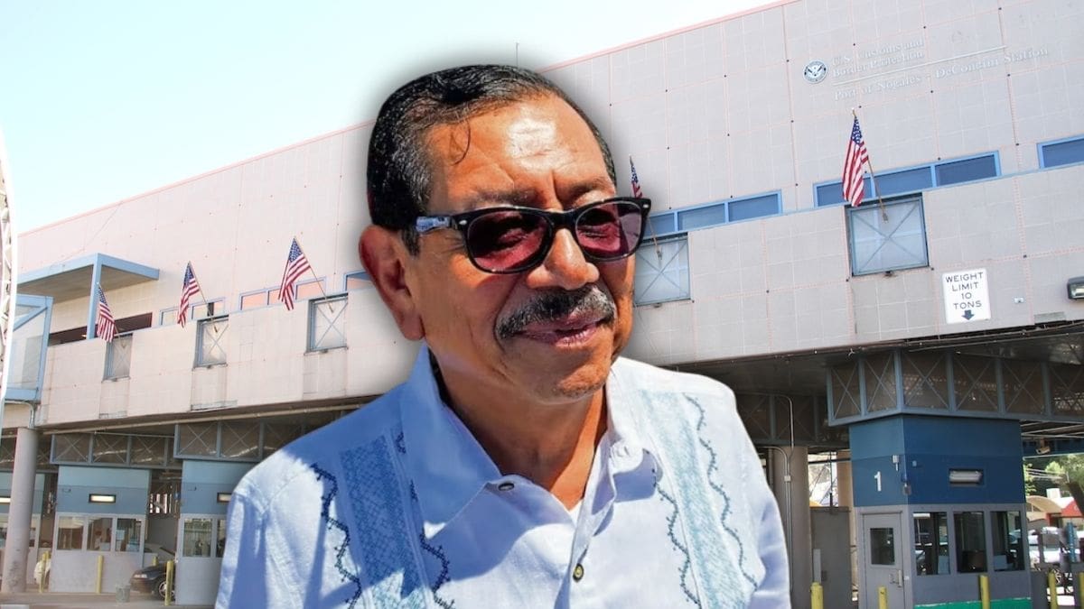 Mérida cruzó garita de Nogales y se entregó a autoridades de EEUU