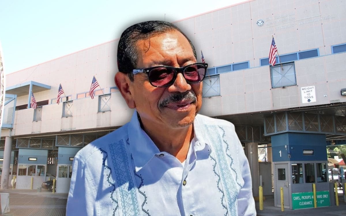 Gerardo Mérida Sánchez ingresó a Estados Unidos desde la garita de Nogales, Sonora, confirmó el Gabinete de Seguridad. | Crédito: Especial/Banco digital GH