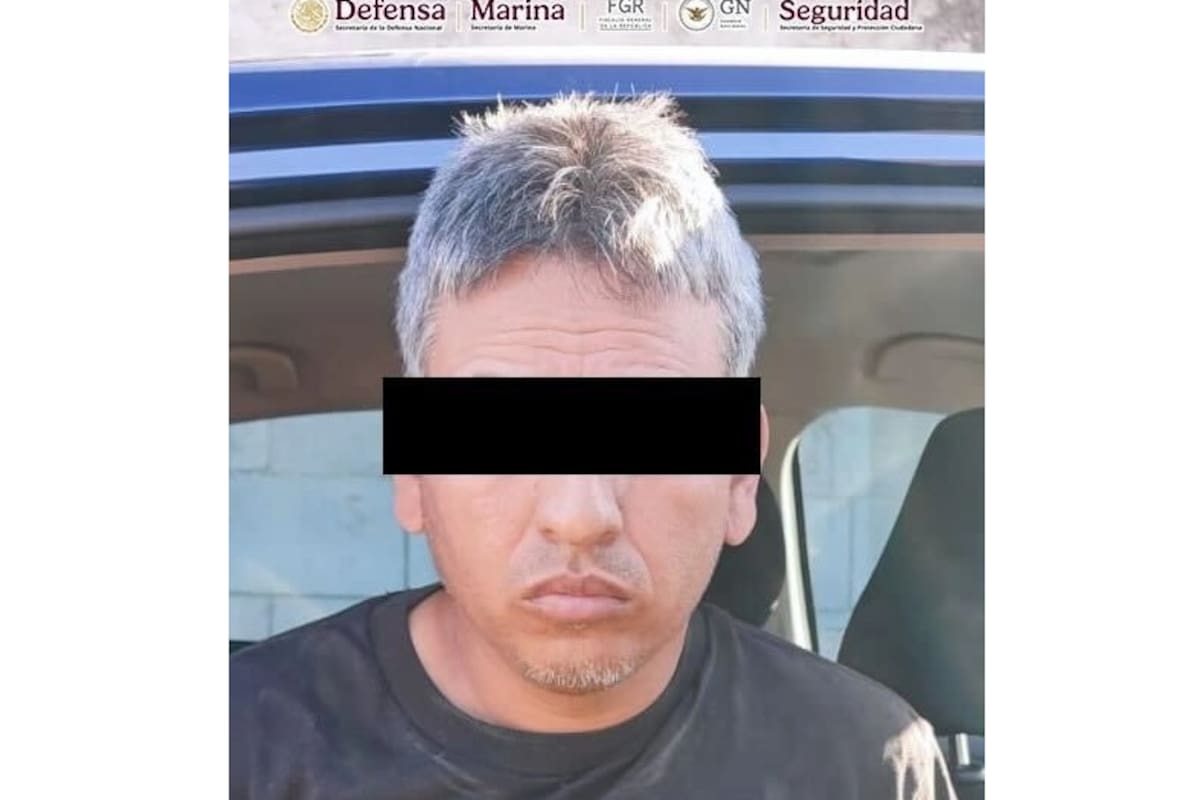 Detienen a “El Gato”, presunto operador del Cártel de Sinaloa