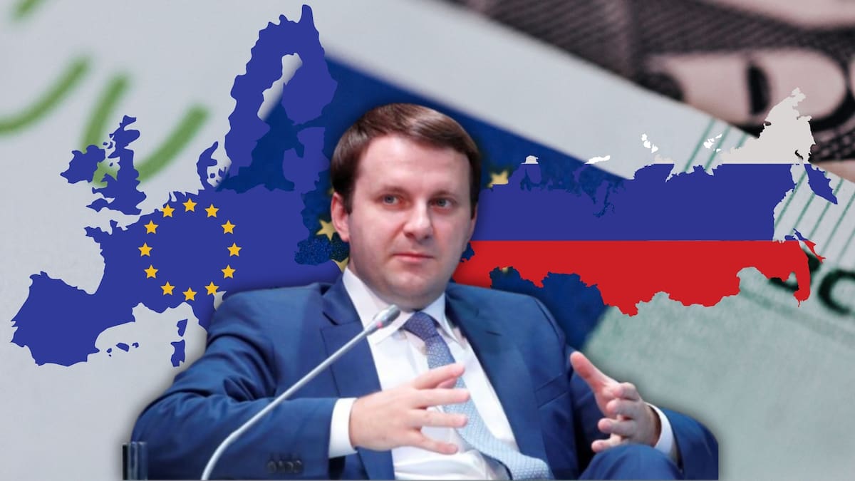 El alto funcionario de Putin afirma que Rusia forja nuevas alianzas con China e India y asegura que las empresas europeas que se quedan no sufren presiones, en un discurso que responde a dos años de medidas occidentales. (Reuters/Canva)