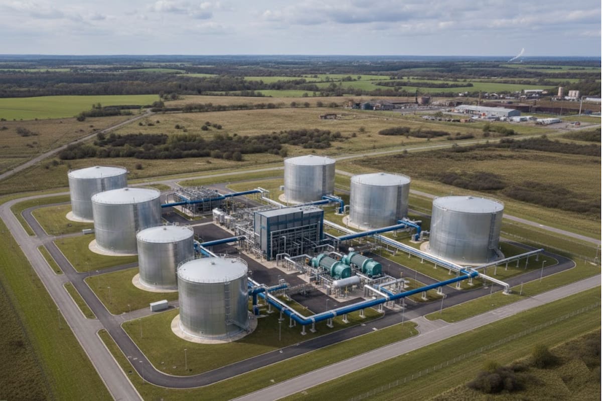 Así será la primera planta del mundo que almacenará energía con aire líquido: comenzará a operar en 2026