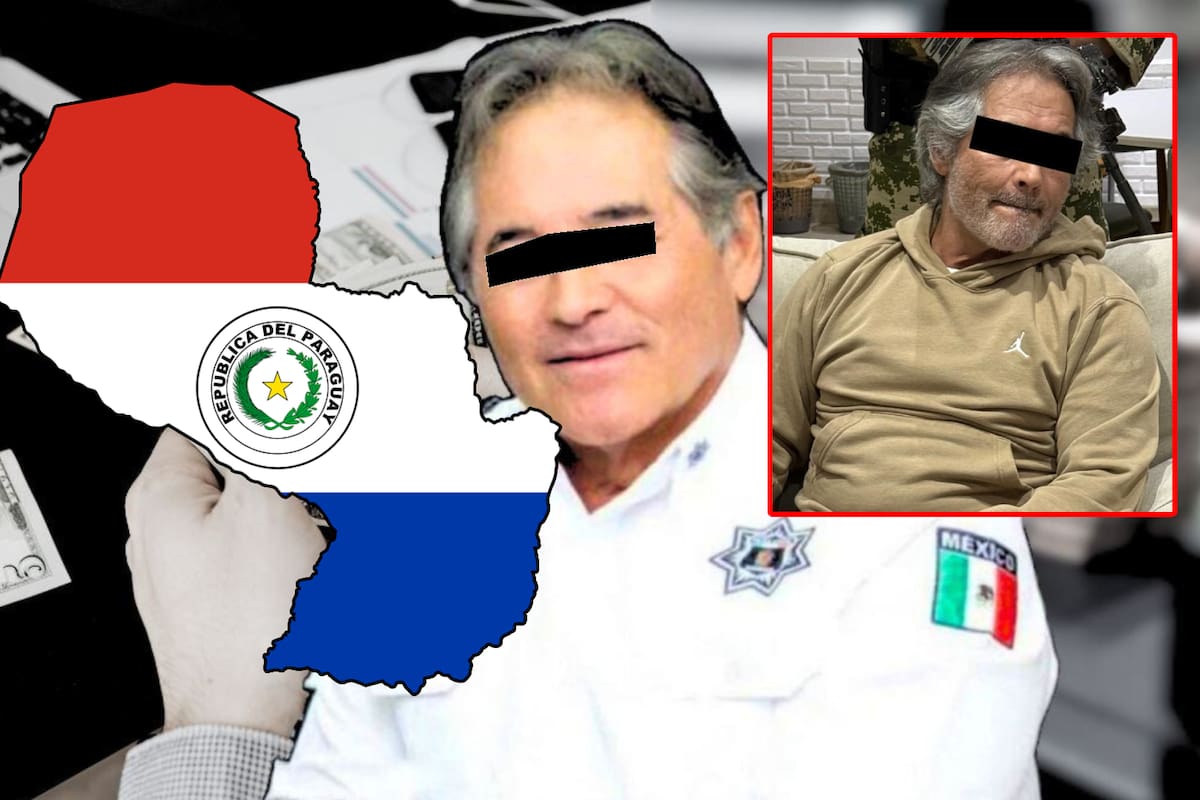 Arrestan a Hernán Bermúdez, ex Secretario de Seguridad acusado de liderar grupo criminal ‘La Barredora’, en Paraguay; Harfuch difunde foto de la detención