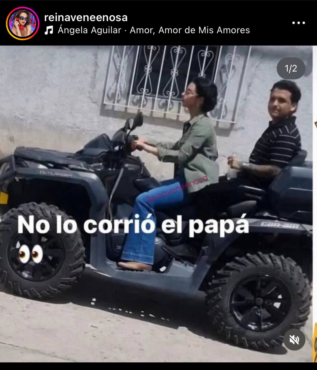Ángela Aguilar y Christian Nodal captados en Zacatecas.