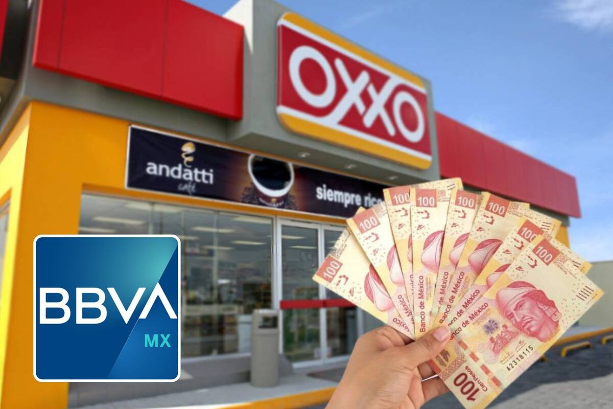 Usuarios de BBVA podrán retirar efectivo en Oxxo, sin tarjeta, a partir de esta cantidad