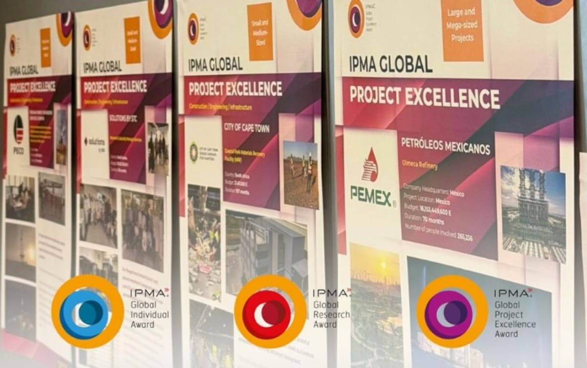 El IPMA Award es un reconocimiento internacional que desde hace 24 años distingue a los proyectos mejor gestionados en todo el mundo. Foto: Especial (Onexpo)