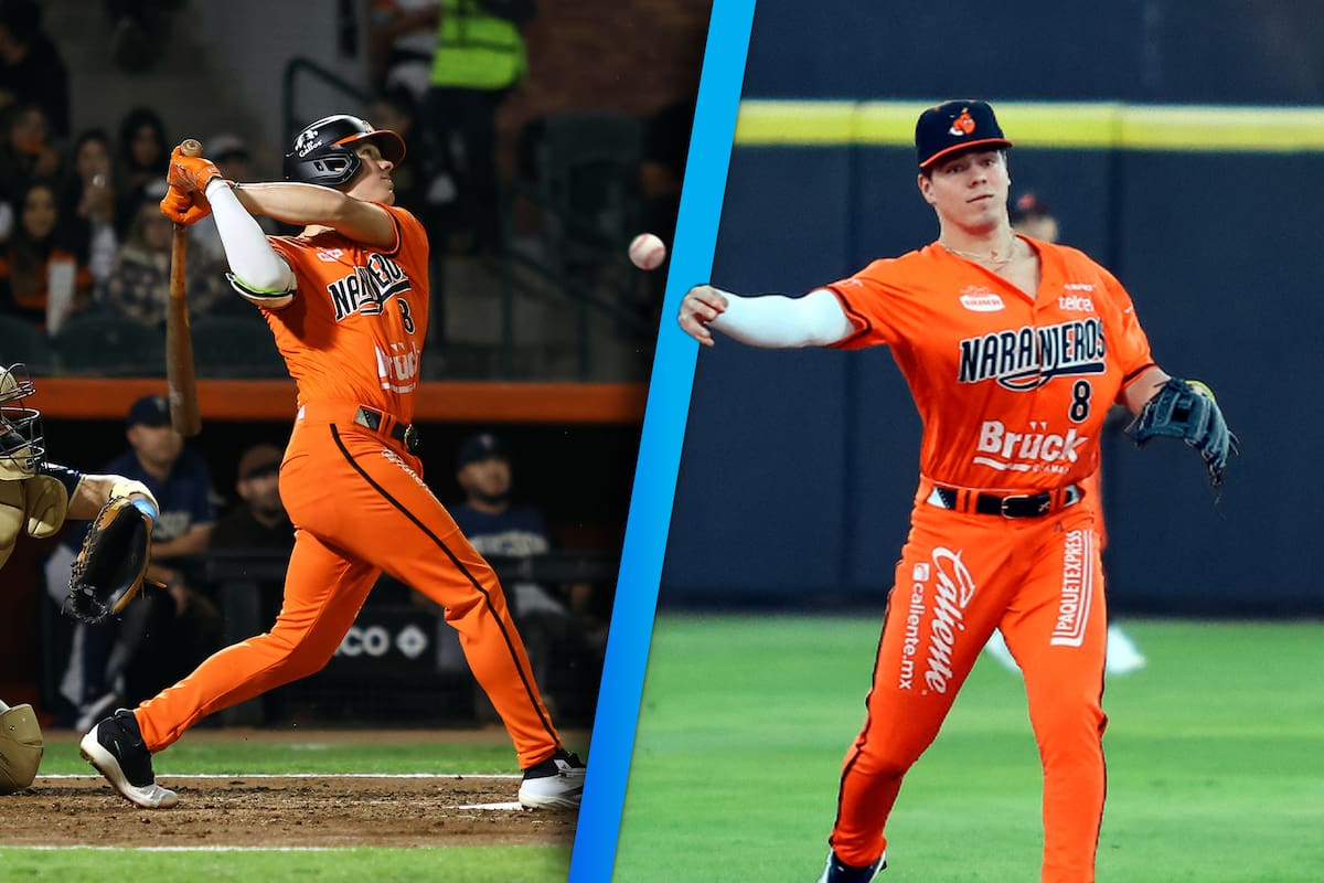 Milan Tolentino debutó con Naranjeros en el cierre de la primera vuelta