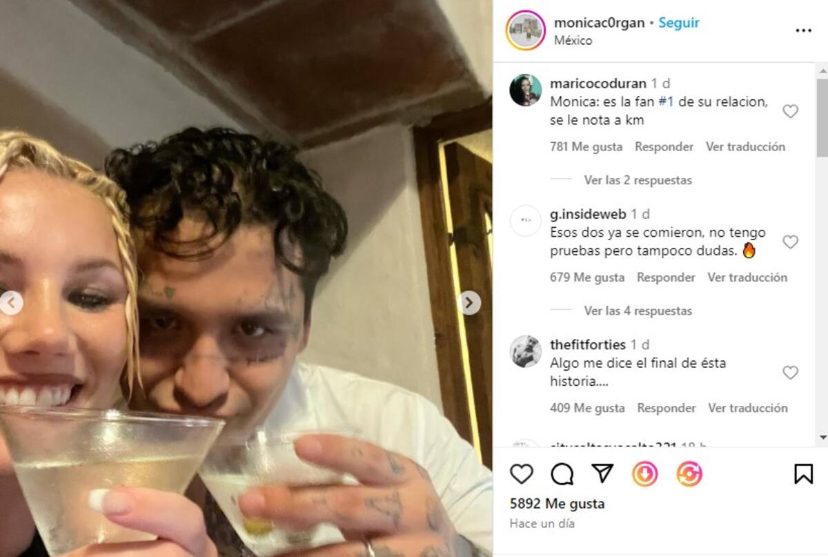 Los seguidores de la pareja no confían en Monica Corgan / Instagram: @monicac0rgan