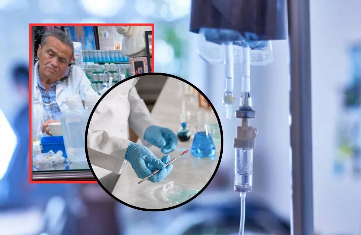 Comparten resultados de los análisis científicos practicados a las soluciones parenterales (sueros) suministradas por el médico Maximiano “N”. | Crédito: Especial