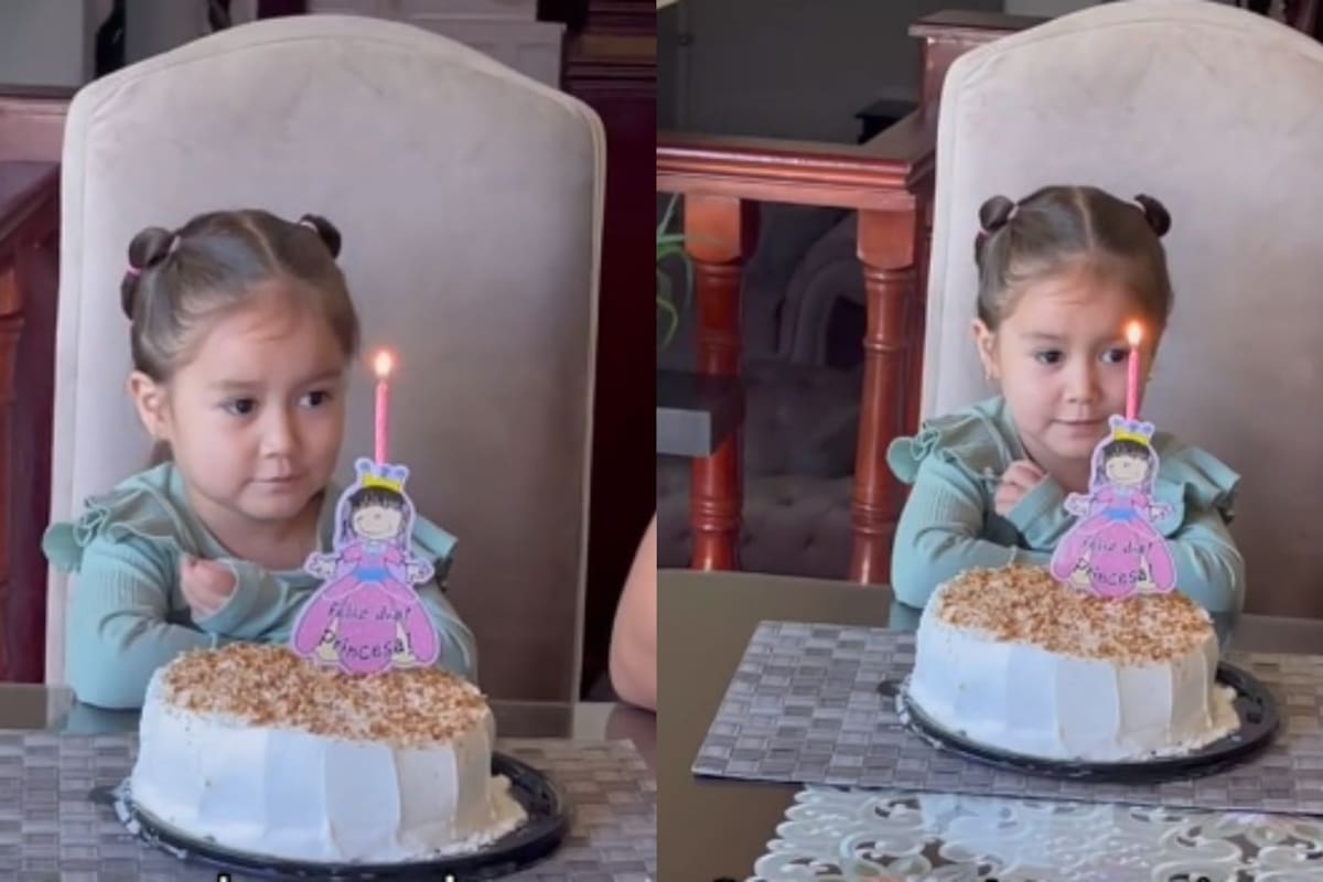 TikTok: "¡Cántame!", niña se viraliza por reclamarle, ha invitado que no le estaba cantando las mañanitas