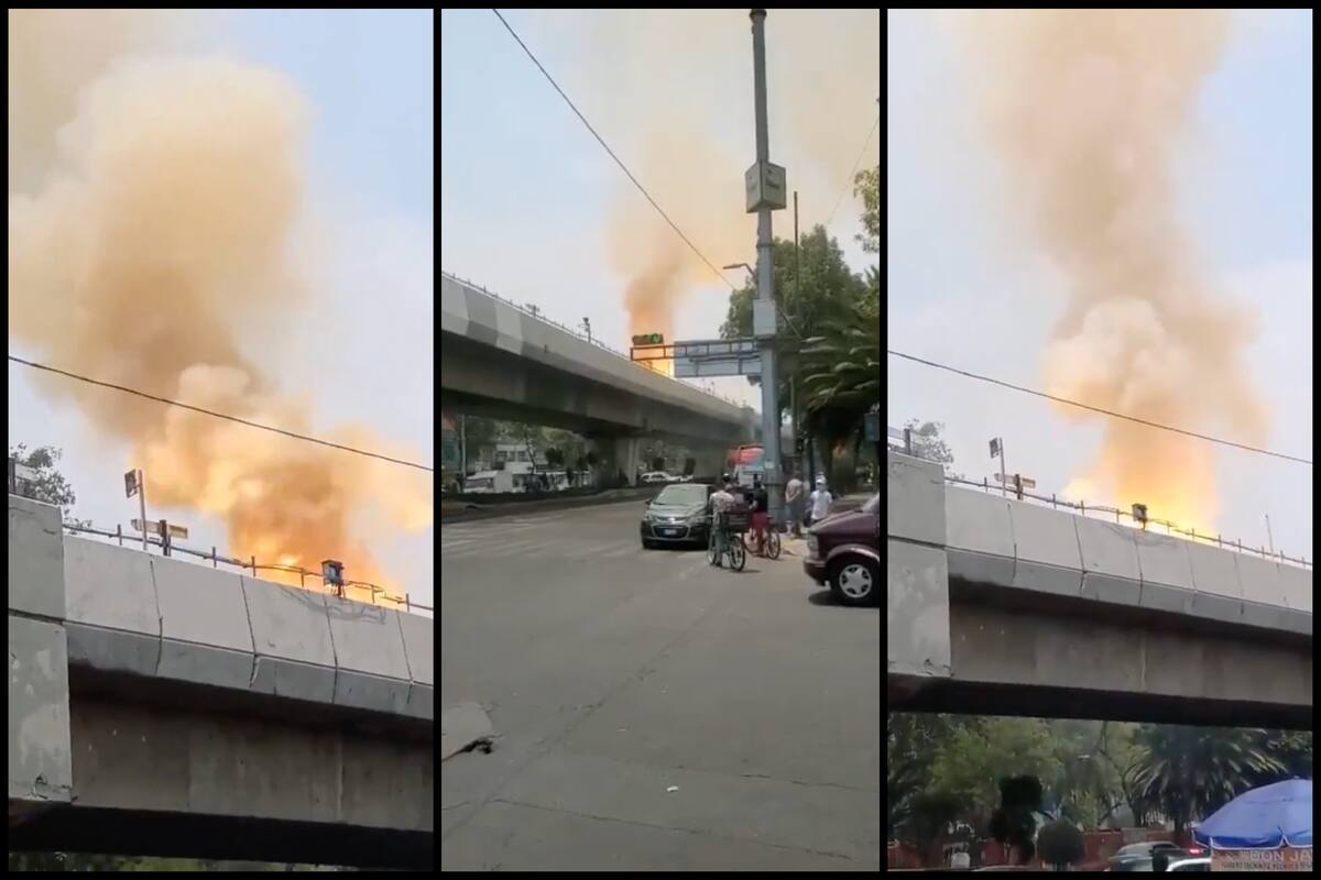 Se registra incendio en vías de la Línea 4 de la CDMX