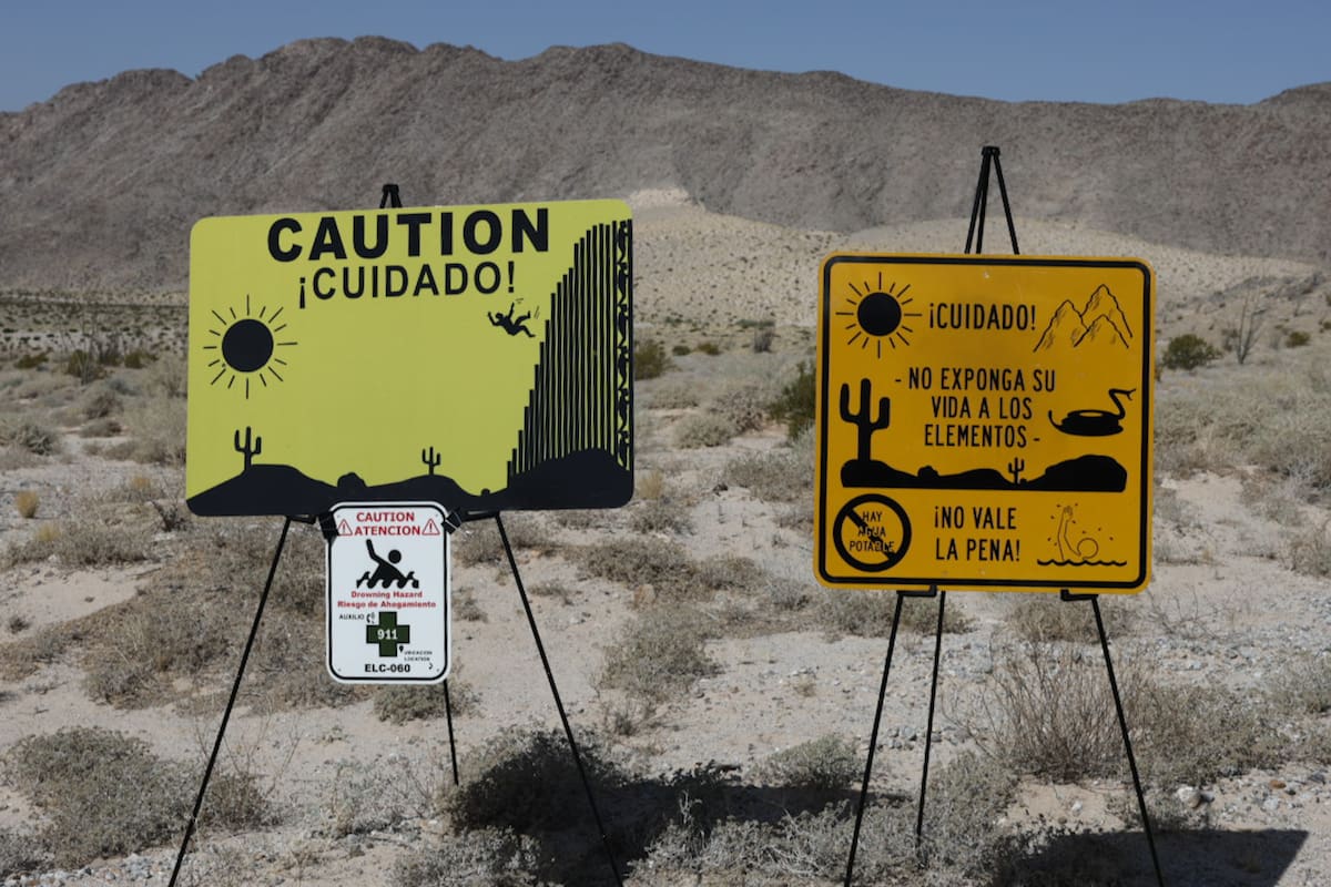 Casi la mitad de los migrantes fallecidos en la frontera Mexicali-Calexico murieron por golpe de calor