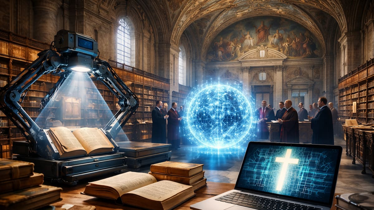 La inteligencia artificial entra al Vaticano para transformar millones de textos católicos en una herramienta global de consulta global