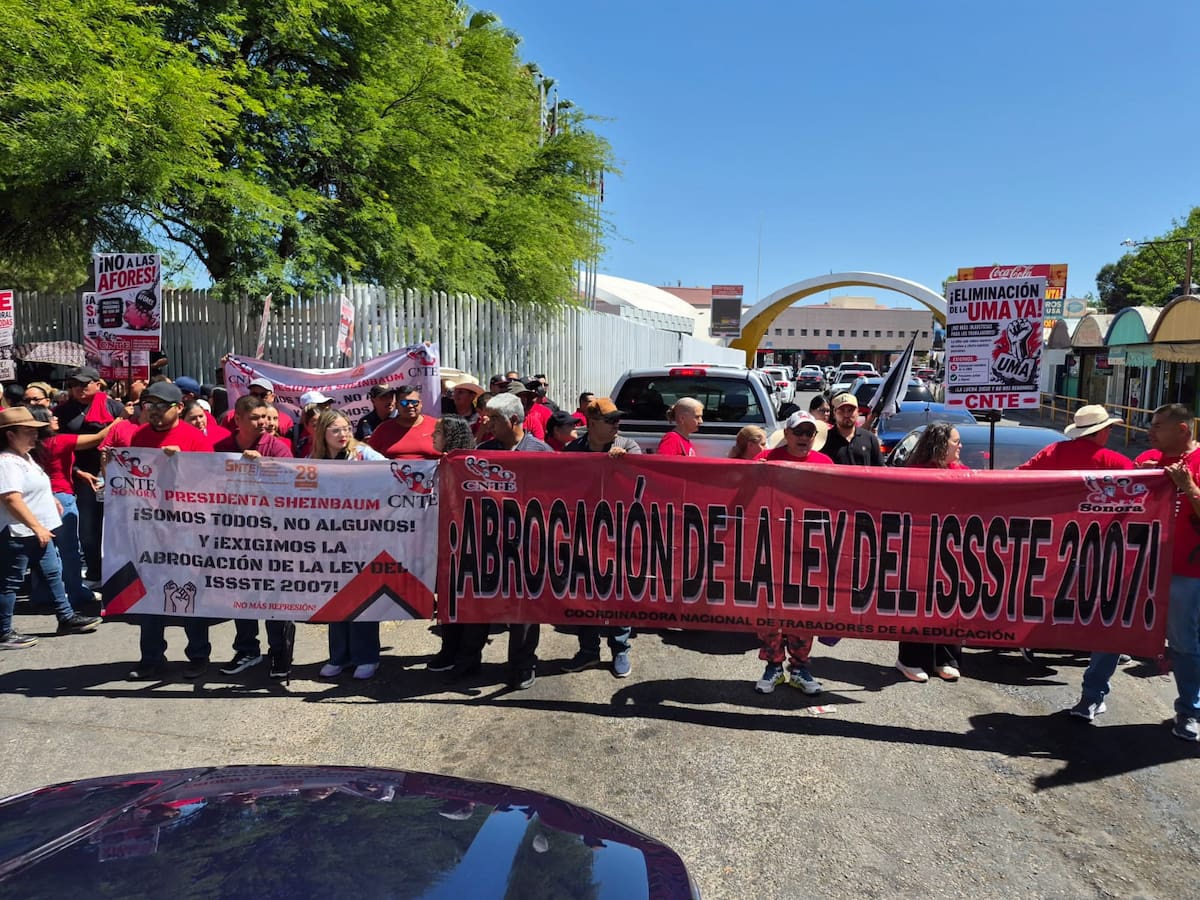 Los manifestantes se reunirán en la plaza de “Miguel Hidalgo” para marchar hasta la garita Dennis DeConcini. | Crédito: Manuel Jiménez