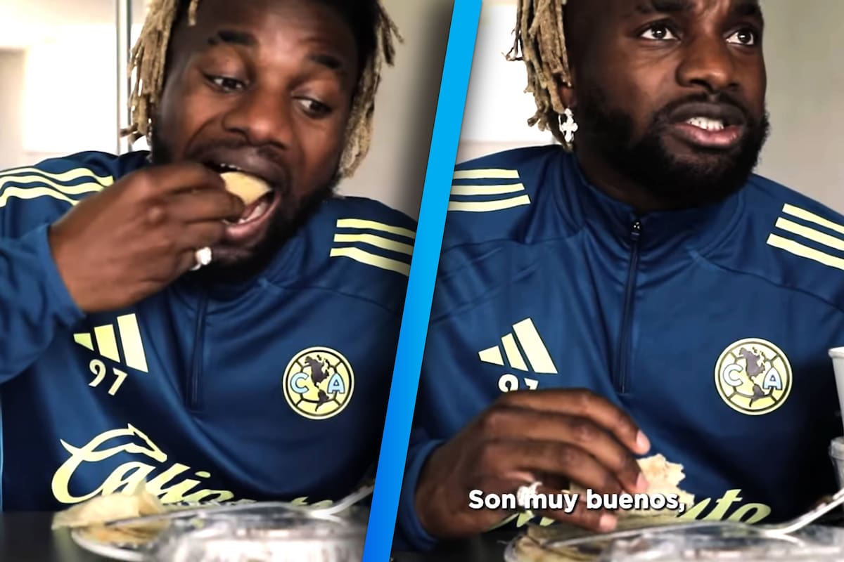 Allan Saint-Maximin ya come tacos y se gana a la afición del América