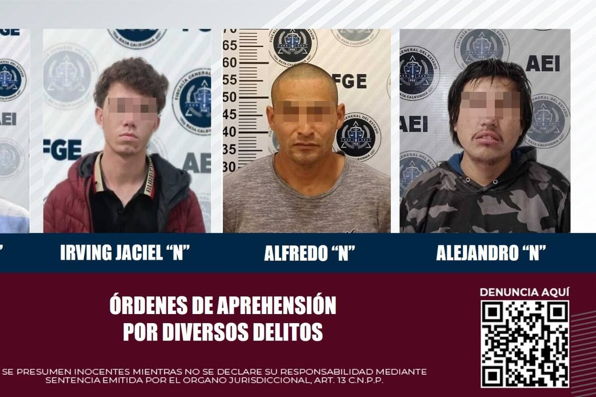 Policiaca Tijuana: cumplimentan cuatro mandamientos por distintos delitos