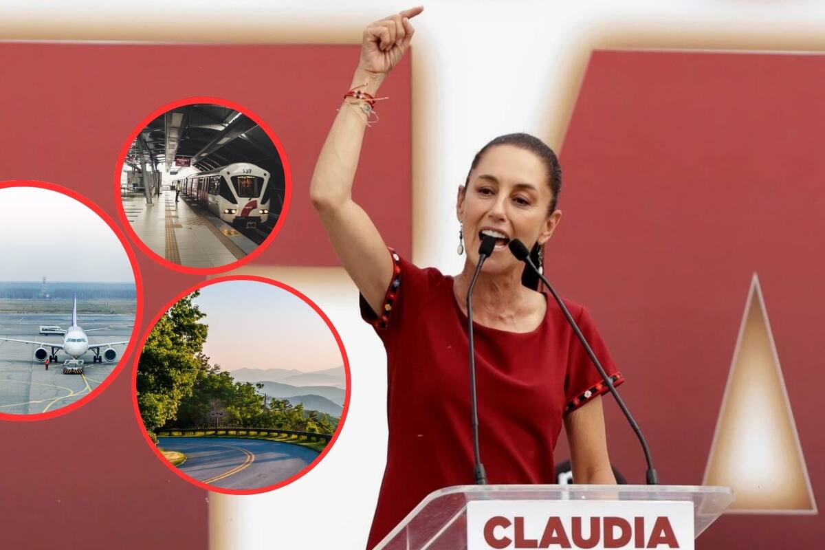 Remodelación del aeropuerto de Tamuín y nuevas vías de comunicación: Sheinbaum