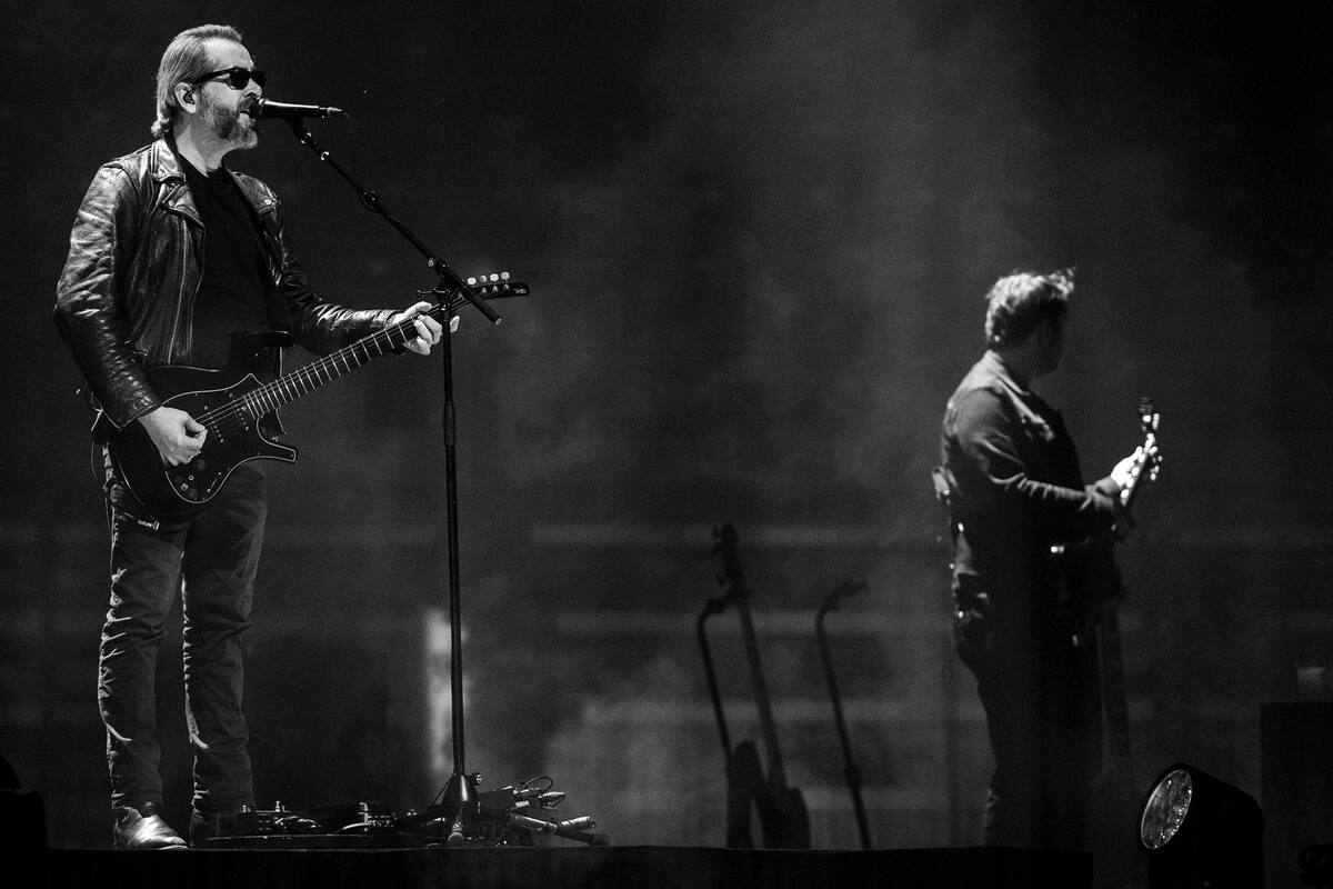 El minimalismo característico del grupo estuvo presente en el concierto de Cigarettes After Sex.