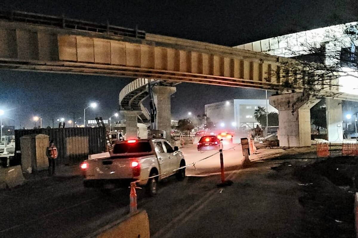 Reestablece Sidurt la circulación en río nuevo a la altura del eje central en Mexicali