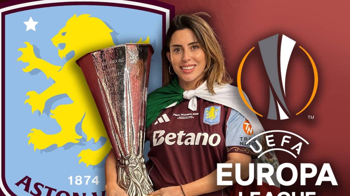 ¿Quién es Elisa Ceñal? La mexicana del Aston Villa campeona en Europa League, nutrióloga reconocida por la Premier League