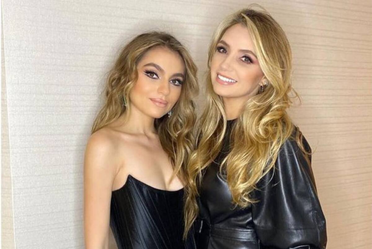 Angélica Rivera regresó a la Ciudad de México acompañada de su hija mayor, Sofía Castro.