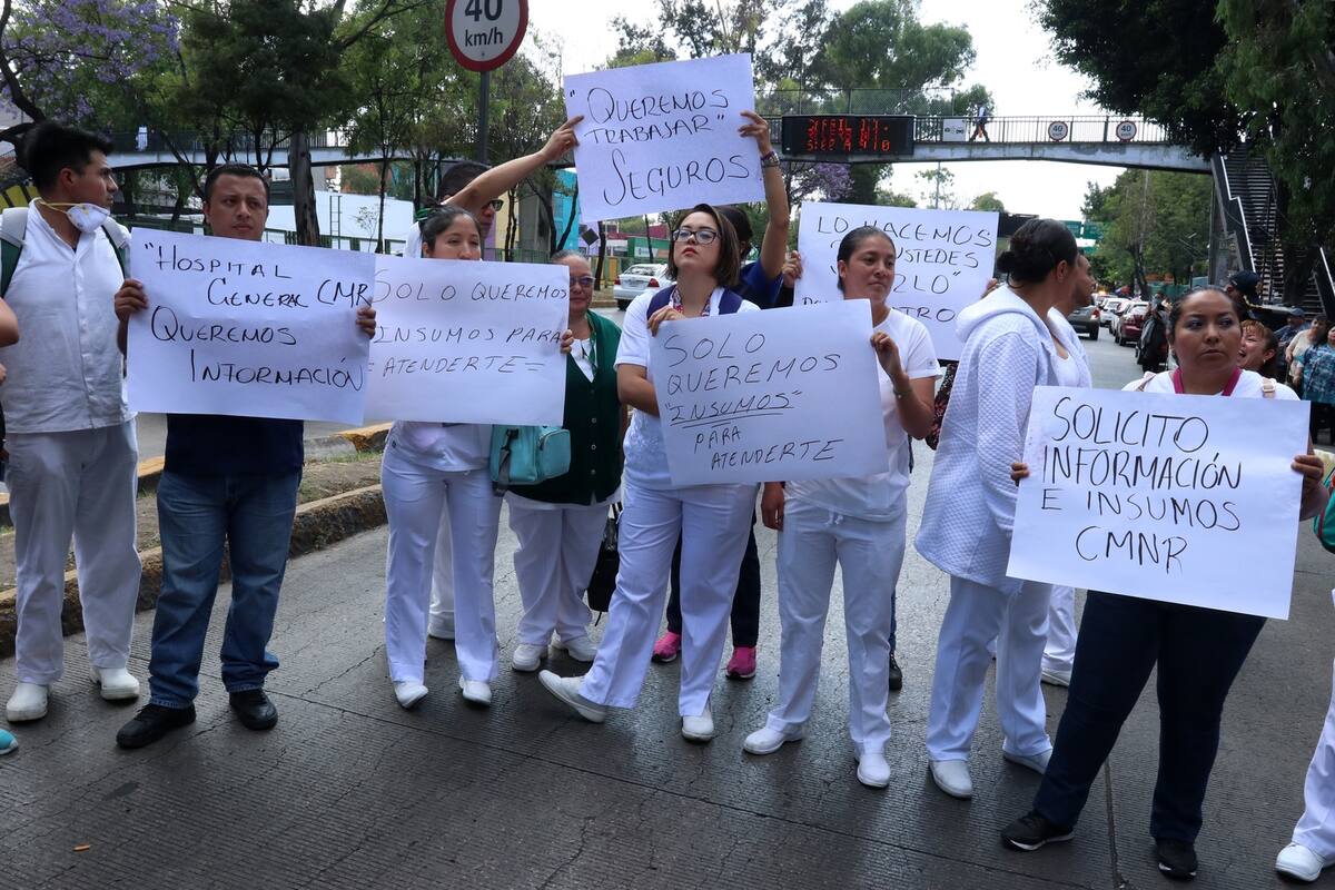 Personal de IMSS e ISSSTE ve descuidos en atención del COVID-19
