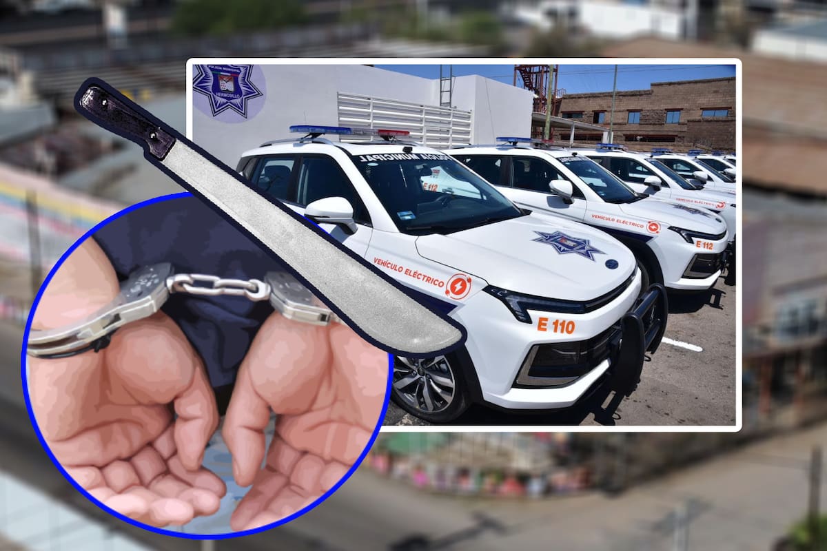 Buscan a machetero en Hermosillo tras violento robo contra dos personas
