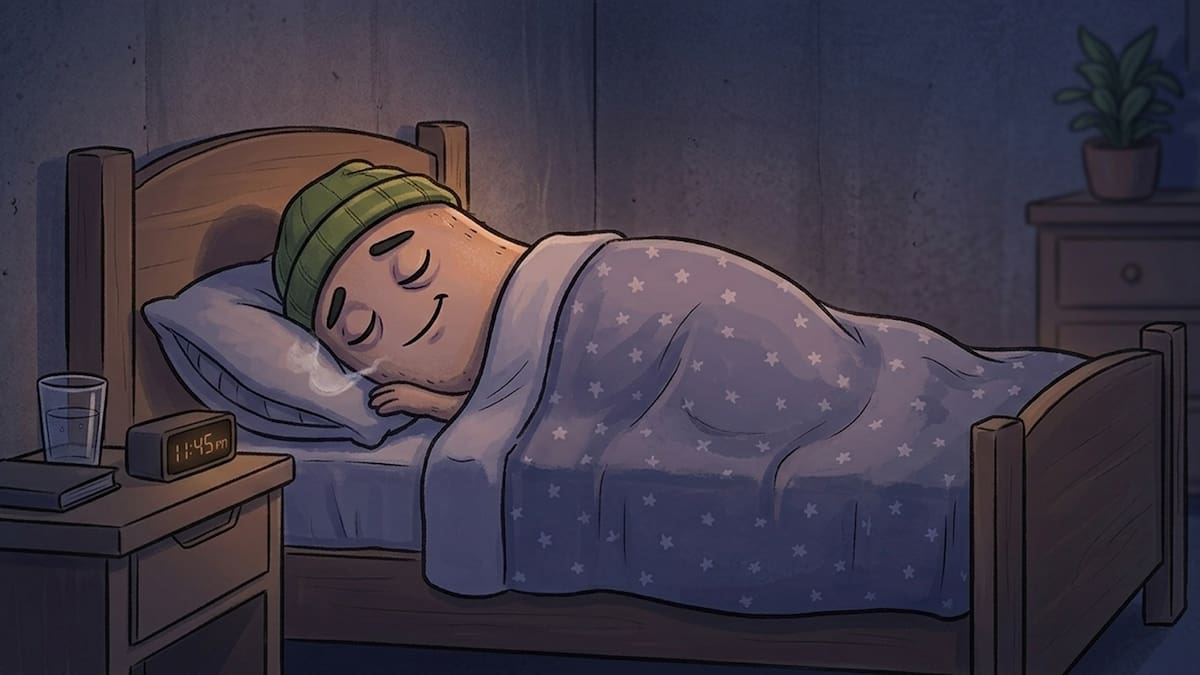 Dormir suficiente y dormir bien no son exactamente lo mismo: el reloj cuenta las horas, pero no cómo descansó el cuerpo. Foto: Generada con IA