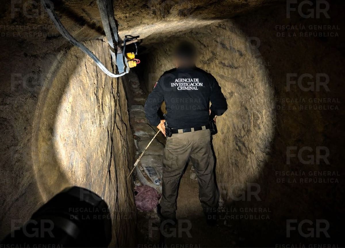 Parte del aseguramiento realizado por autoridades federales, que incluyó tractocamiones, autotanques y miles de litros de combustible presuntamente robado. Foto: FGR